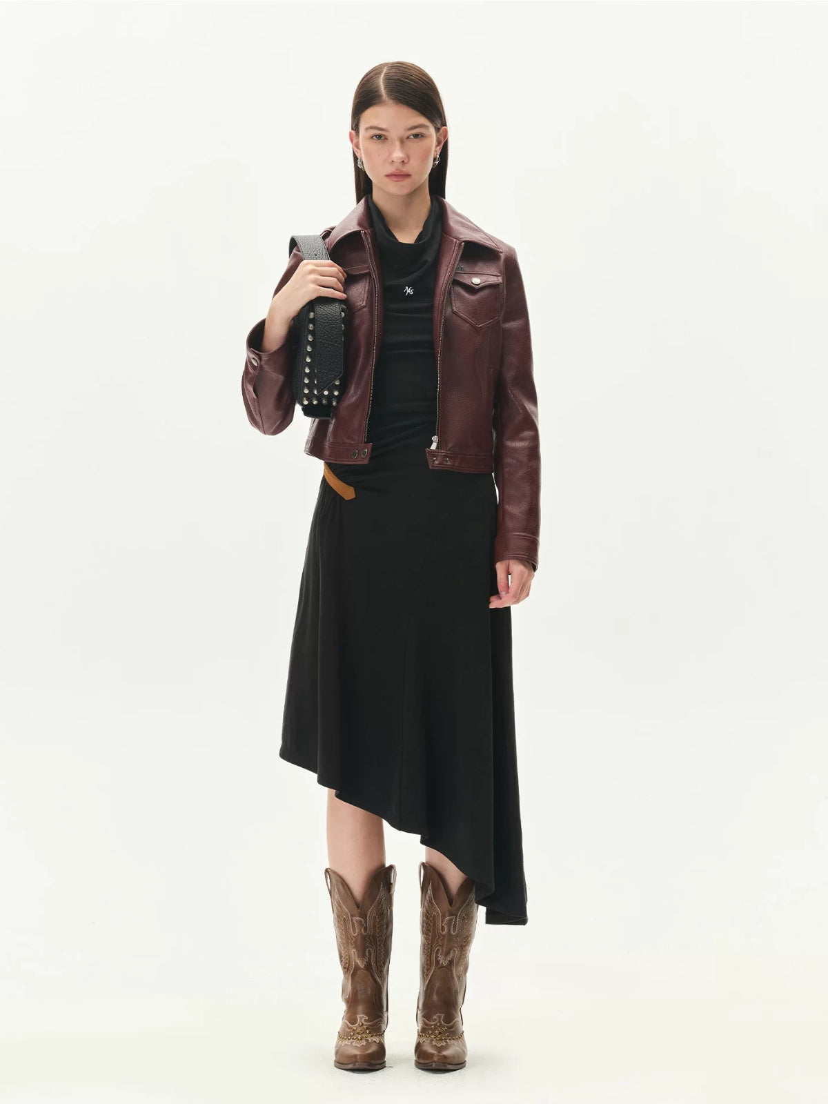 Storm Rider Textured Leather Jacket