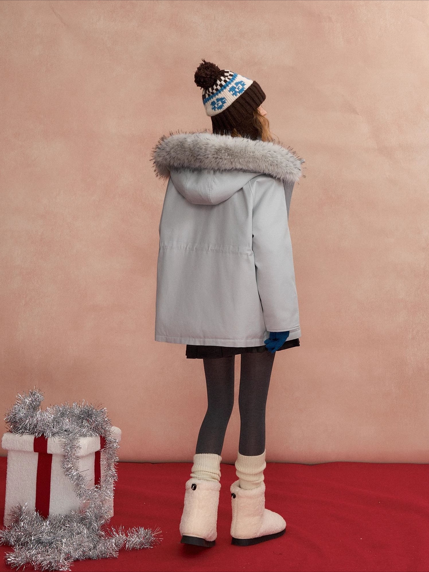 Hooded Utility Down Parka