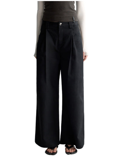 Oversized Tailored Wide-Leg Pants