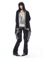 Reversible Wing Print Cardigan