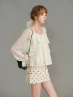 Chiffon Ruffle Blouse