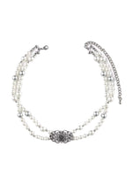 Vintage Pearl Layered Necklace