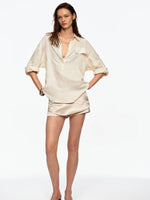 Silk Skort Shorts