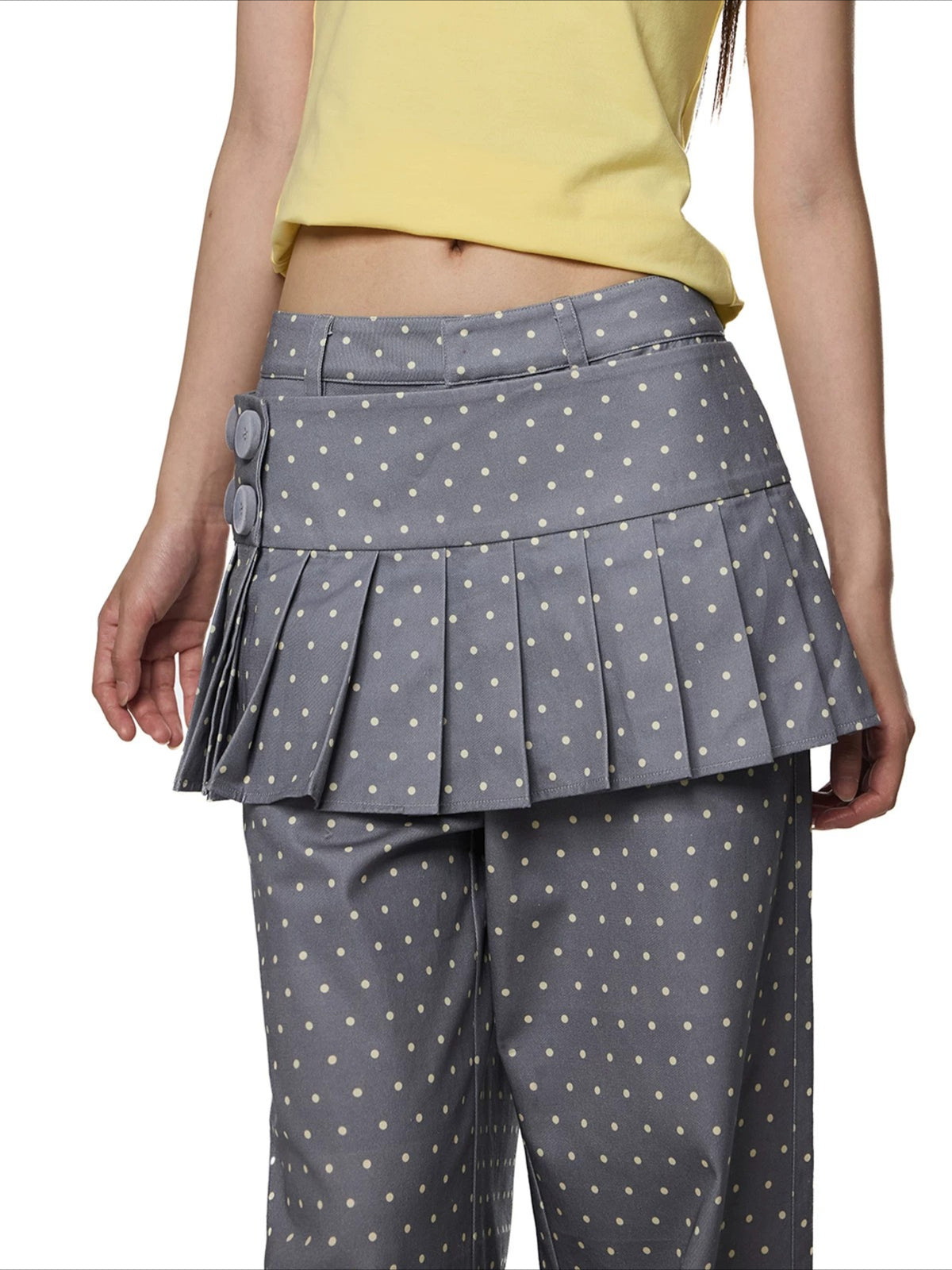 Detachable Polka Dot Pants