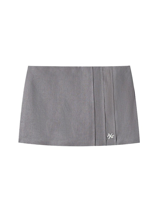 Club Badge Mini Skirt