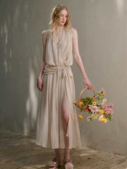 Airy Lightweight Greek-style Maxi Dress