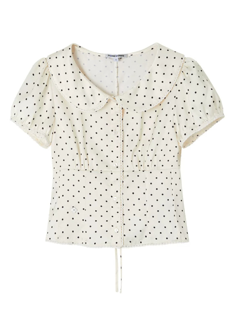 Doll Collar French Blouse