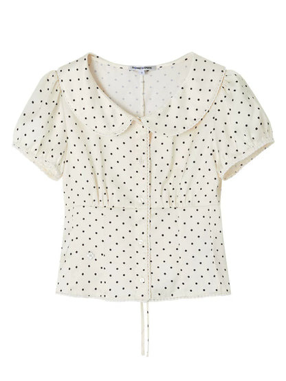 Doll Collar French Blouse