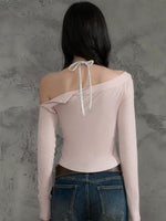 Off Shoulder Long Sleeve Top