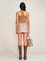 Vintage Hurricane Fade Gym Vest Wild Horse Brown