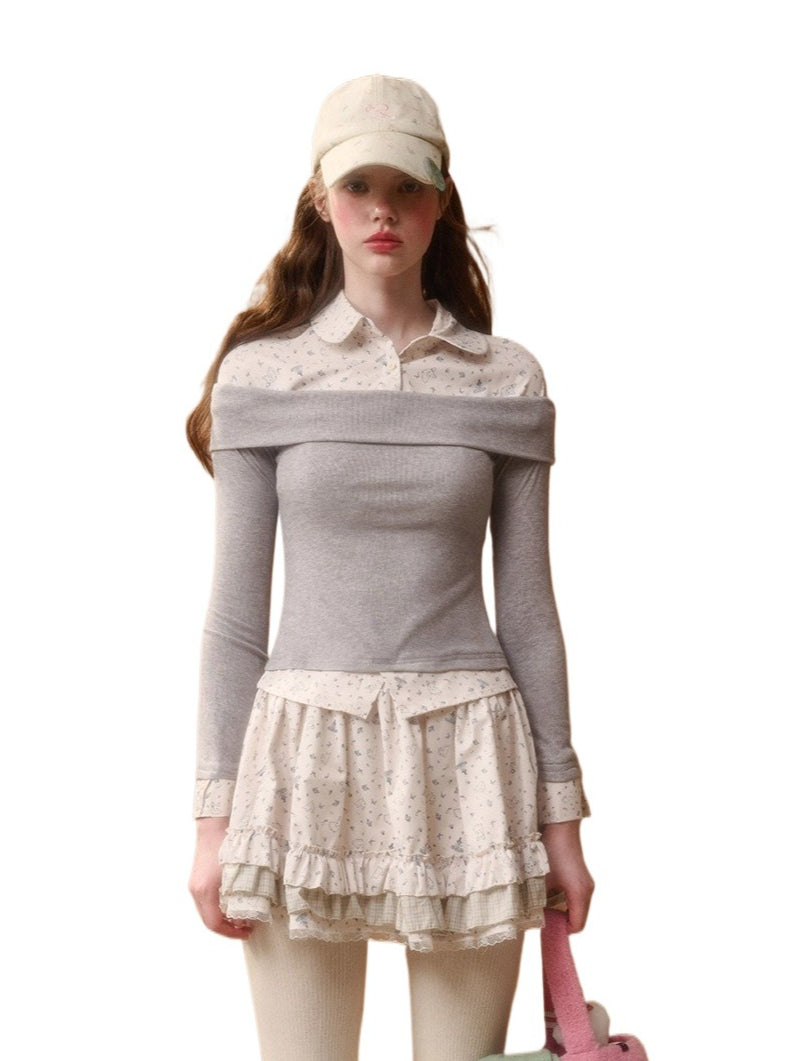 Bunny Fountain Two-Piece Print Set