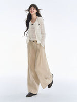 Lace Knit Cardigan & Vest Set
