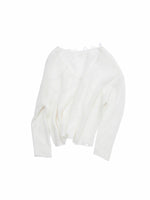 Mohair Star Cutout Sweater