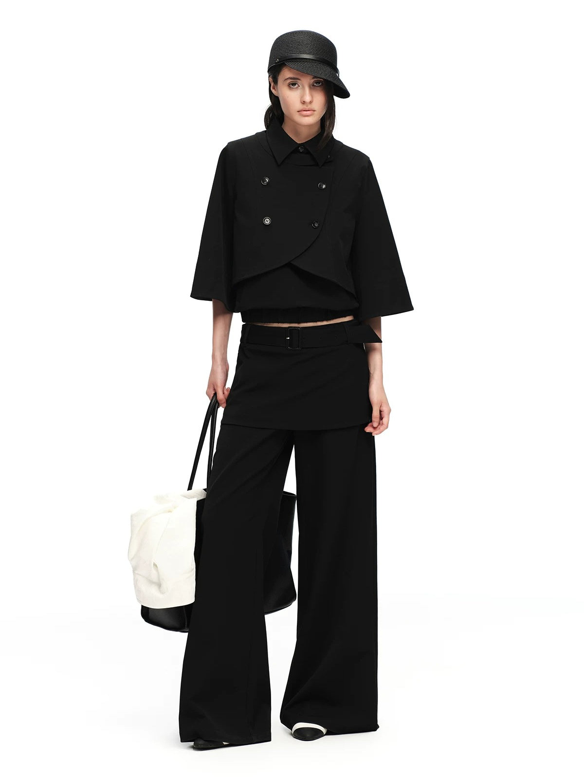 Layered Suit Pants