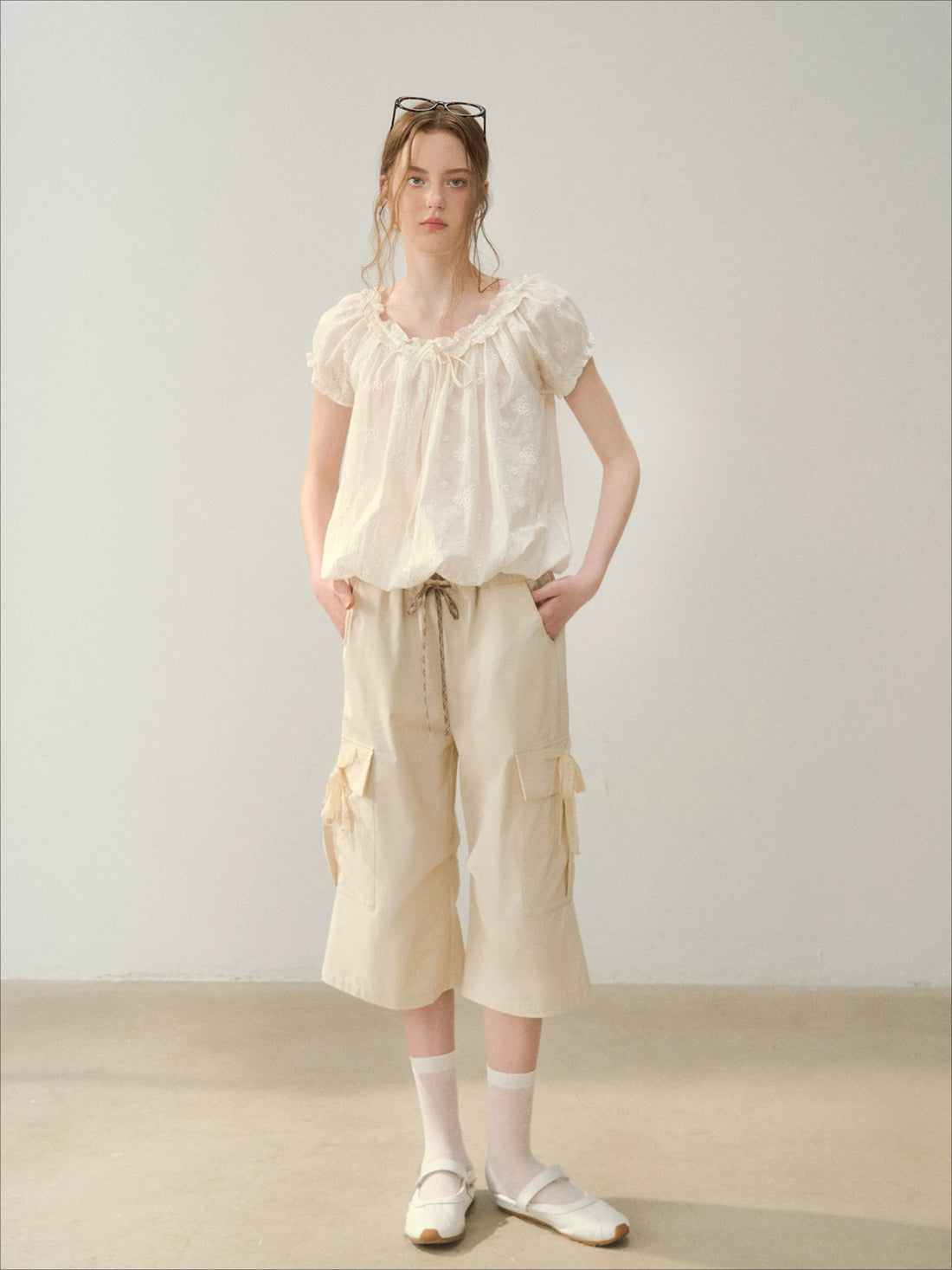 Lily Embroidery Blouse