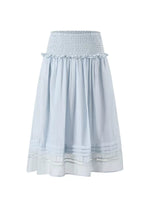 Lyocell Bubble Halter Top & Skirt Set