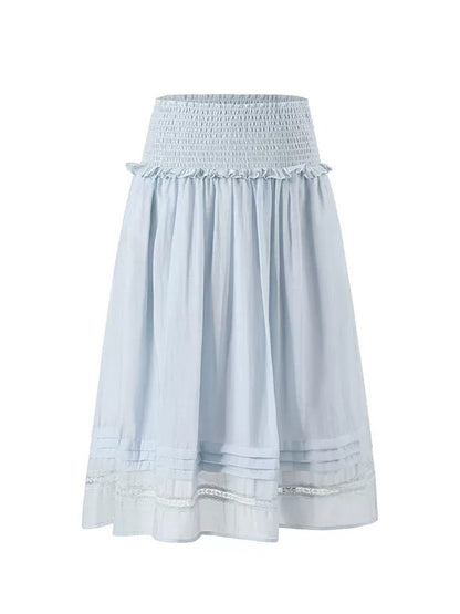 Lyocell Bubble Halter Top &amp; Skirt Set
