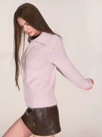 Vintage Toggle Cable Knit Cardigan