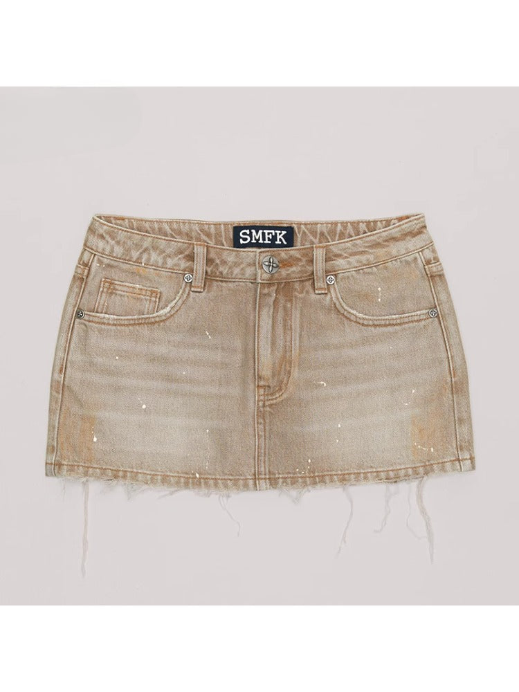 Rage Wild Diamond Denim Skirt Wild Diamond