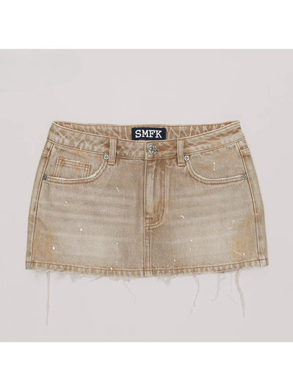 Rage Wild Diamond Denim Skirt Wild Diamond