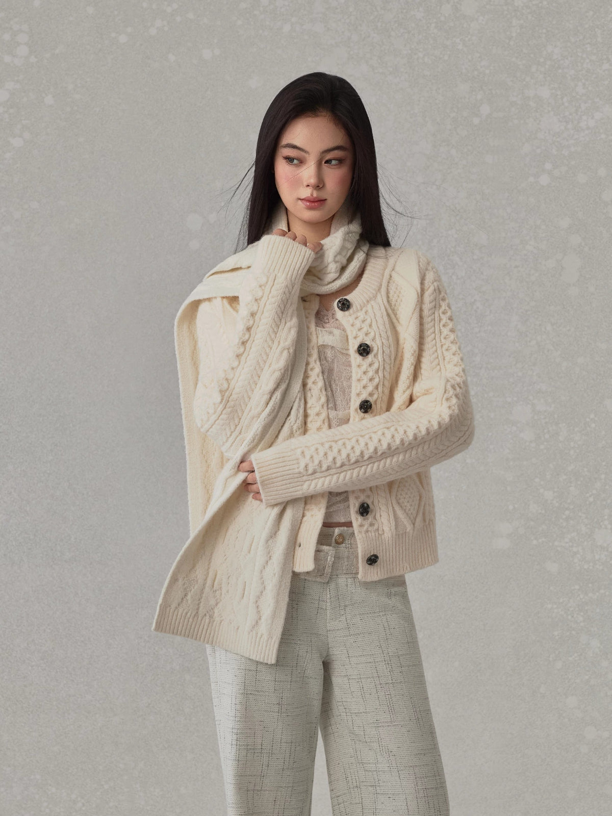 Chunky Knit Cardigan