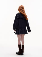 Bunny Hood Trench Coat