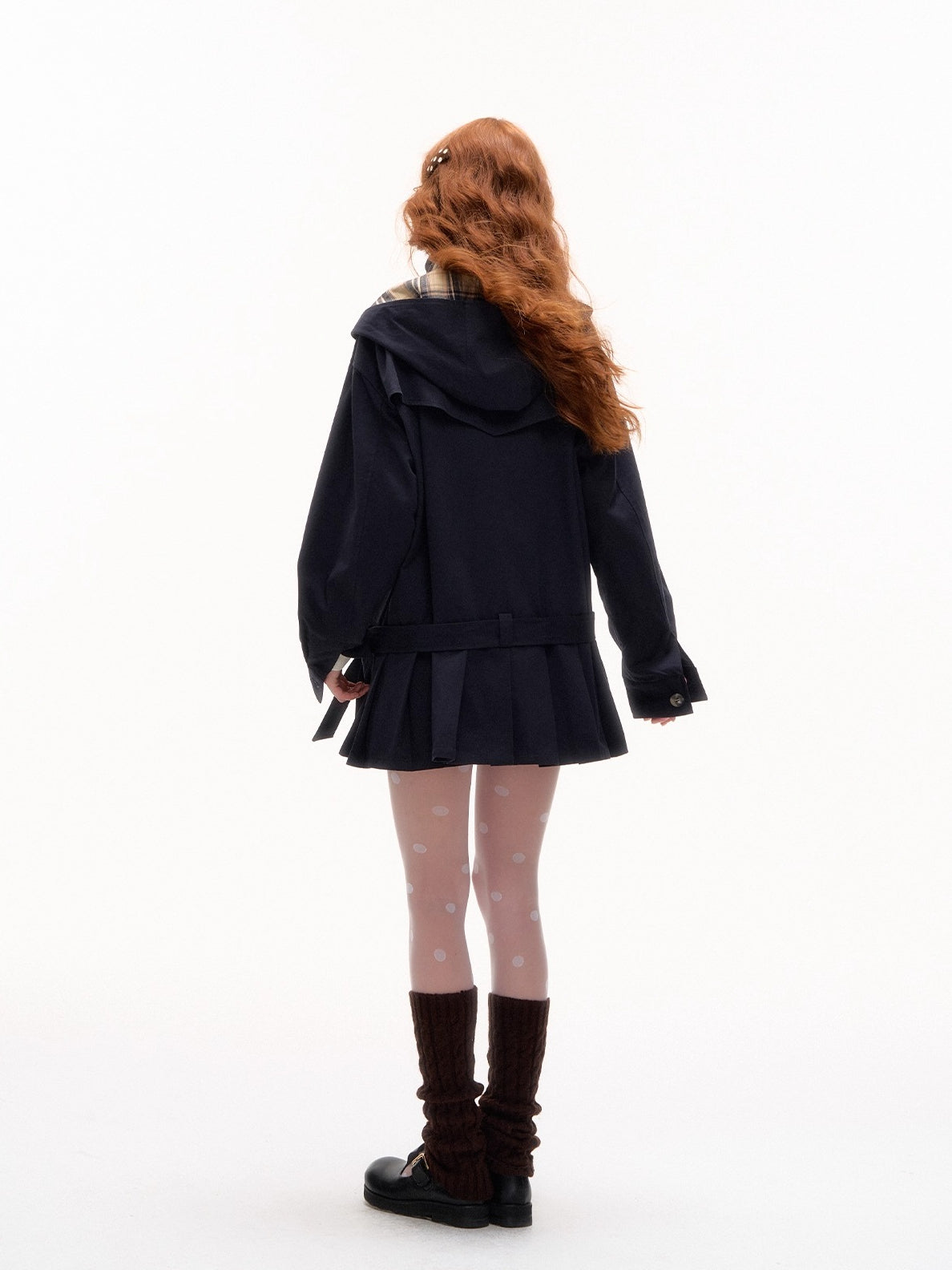 Bunny Hood Trench Coat