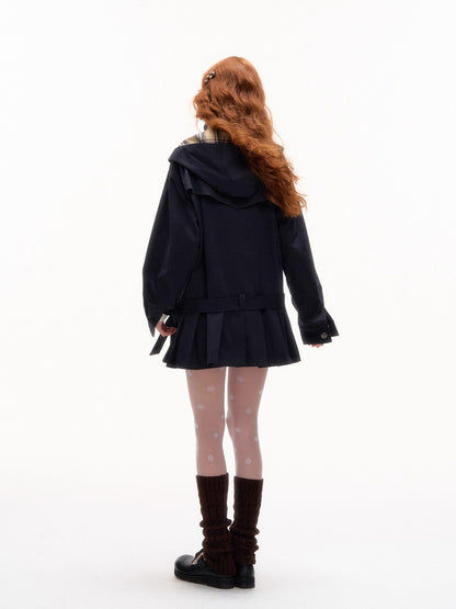 Bunny Hood Trench Coat