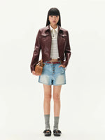 Storm Rider Textured Leather Jacket