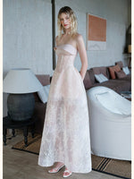 Collar Layered Tulle Mini Dress
