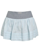 Plaid Bubble Skirt