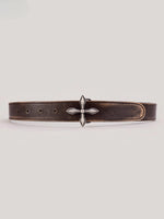 Compass Handcraft Leather Belt