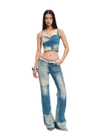 Equestrian Denim Corset