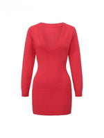 Fringe Knit Dress Set