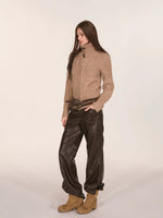 Vintage Toggle Cable Knit Cardigan