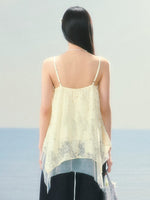 Double-Layer Lace Camisole Top