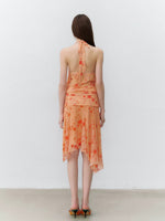 Floral Halter Top & Skirt Set