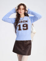 Studded Faux Leather A-Line Skirt