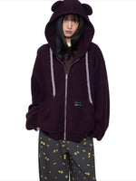 Bear Ear Hoodie Jacket
