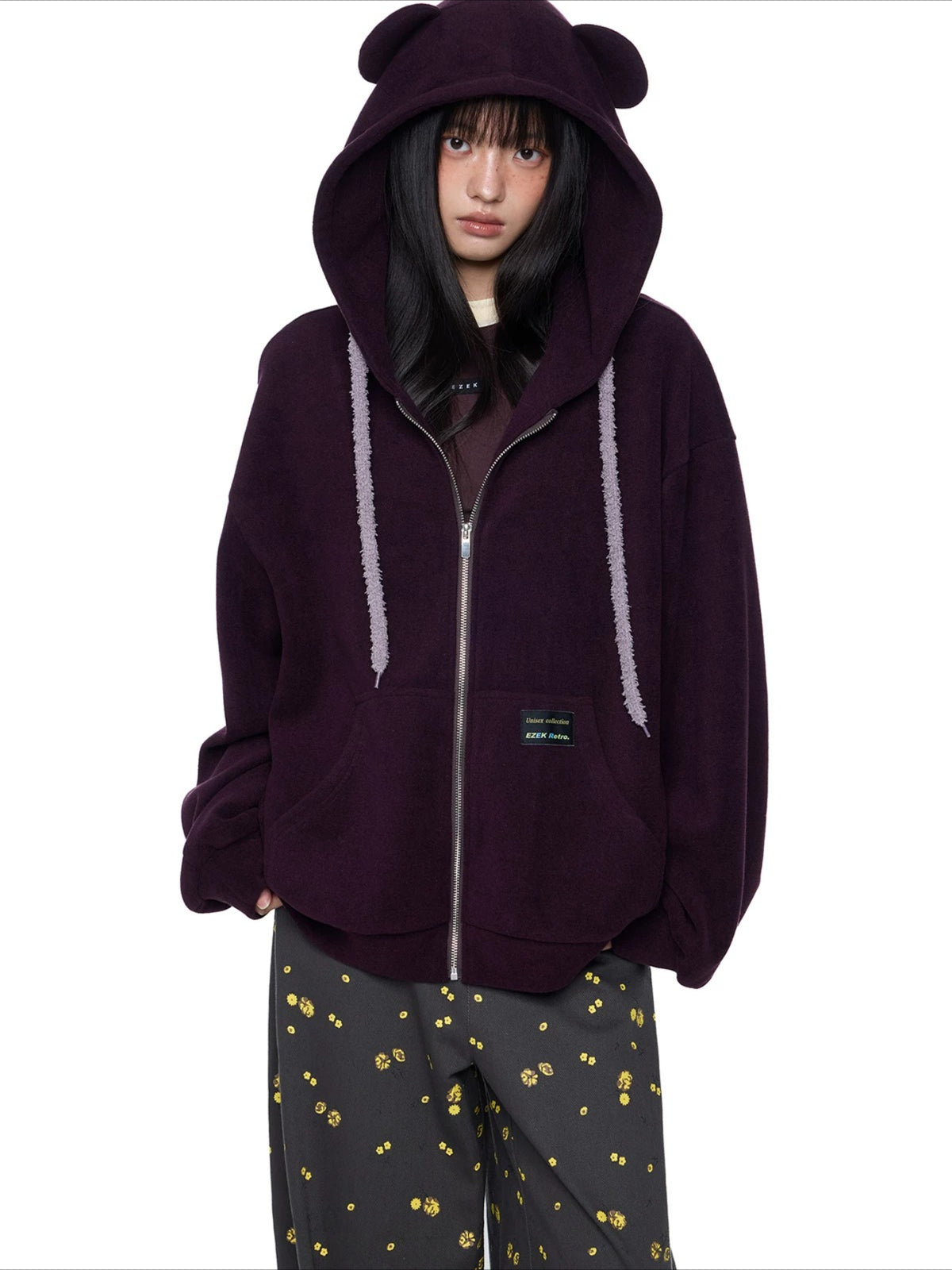 Bear Ear Hoodie Jacket