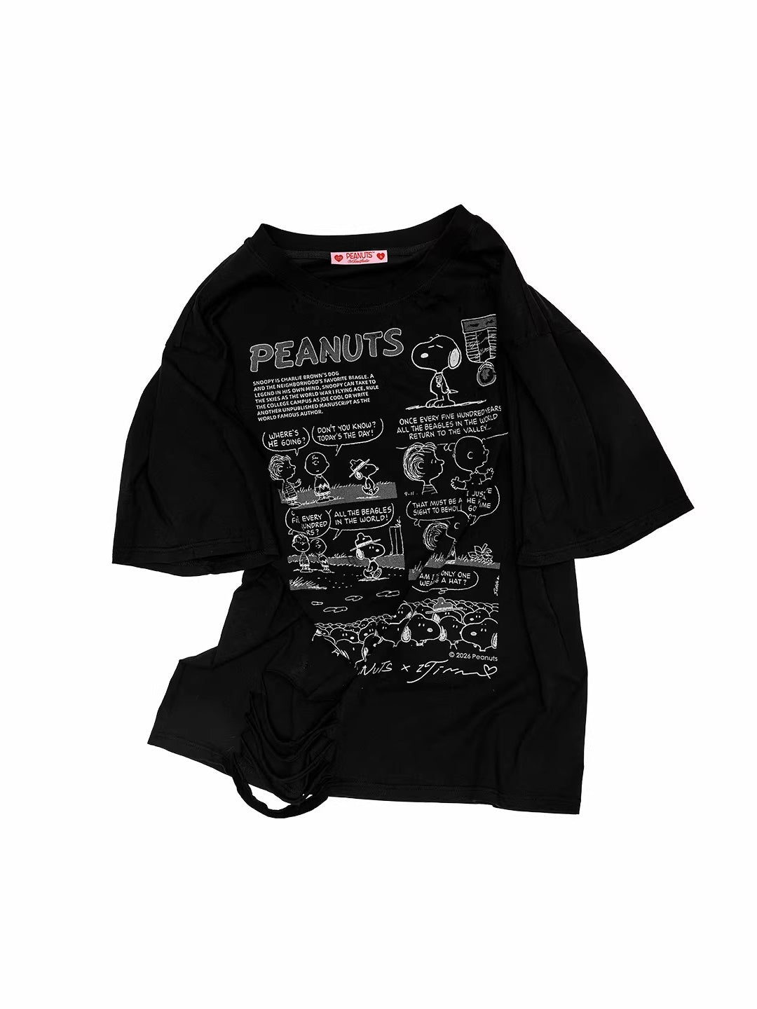 Snoopy Print T-shirt