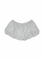 Solid Color Sweatshirt Fabric Drawstring 3D Tulip Skirt