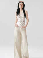 Buckle Tube Top & Pants Set