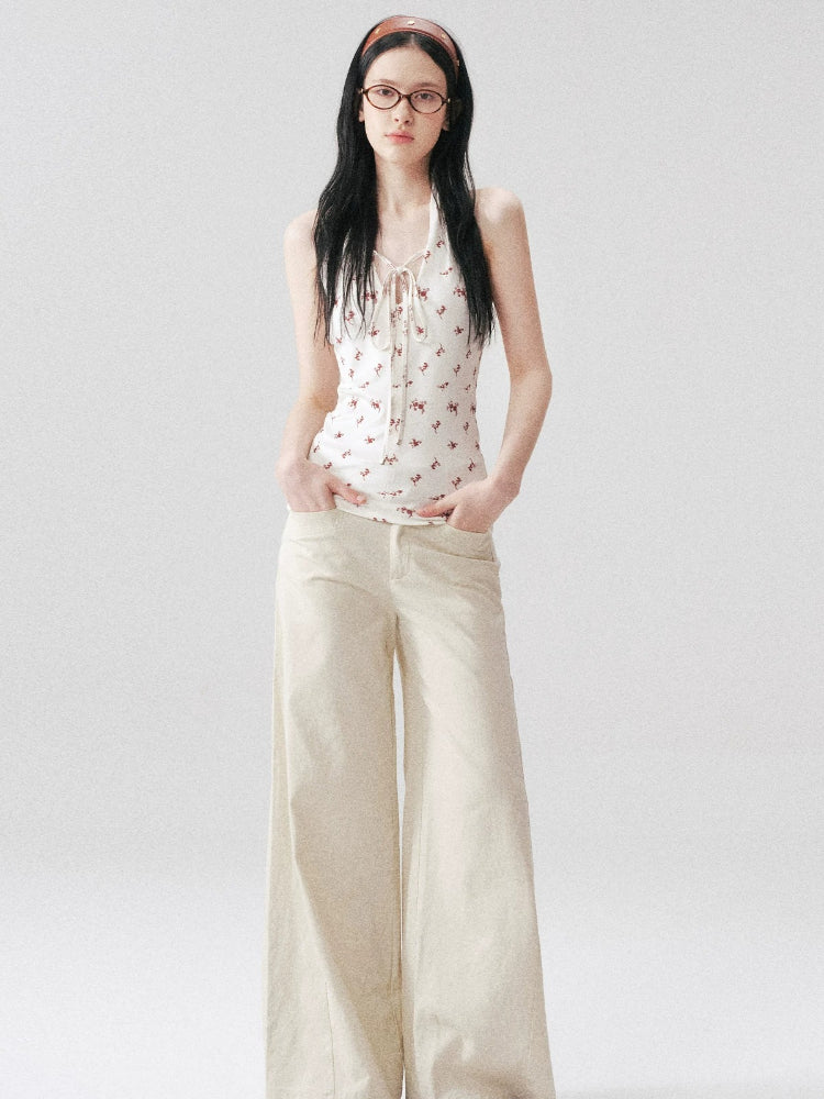 Buckle Tube Top &amp; Pants Set
