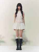 Pink Blush Double Button Shirt