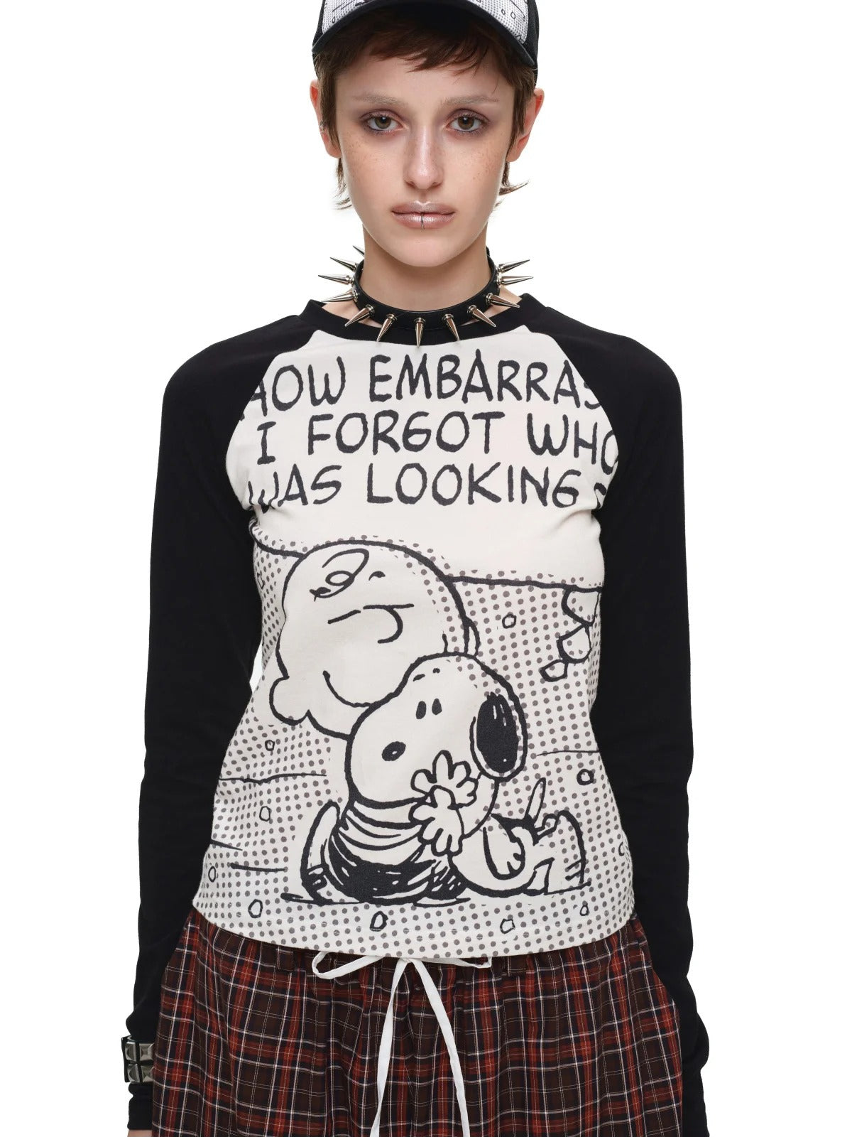 Colorful Cartoon Raglan Tee