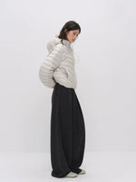 Quilted Hooded Light Down