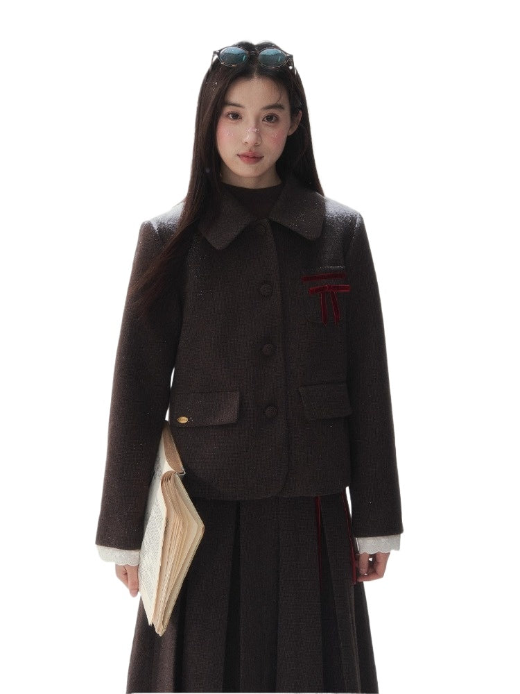 Bambi Wool Tweed Set