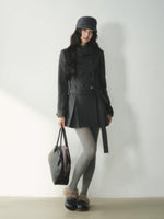 Vintage Peter Pan Collar Wool Coat
