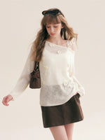 Corduroy A Line Skirt